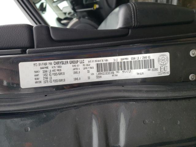 Photo 10 from auction – 2011 JEEP GRAND CHER with VIN 1J4RR4GG1BC691090
