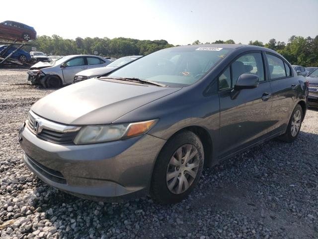 Photo 2 from auction – 2012 HONDA CIVIC LX with VIN 2HGFB2F54CH333015