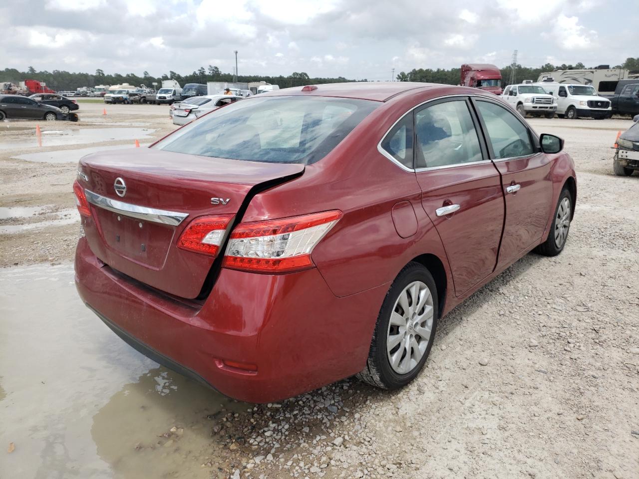 Photo 4 from auction – 2015 NISSAN SENTRA S with VIN 3N1AB7AP0FL658175