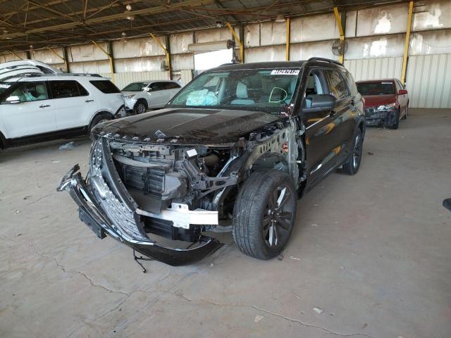Photo 2 from auction – 2021 FORD EXPLORER X with VIN 1FMSK7DH7MGB60977