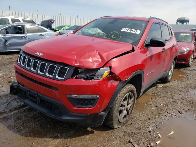 Photo 2 from auction – 2017 JEEP COMPASS SP with VIN 3C4NJDAB8HT578940