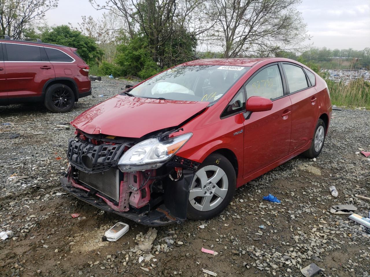 Photo 2 from auction – 2010 TOYOTA PRIUS with VIN JTDKN3DU2A0037528