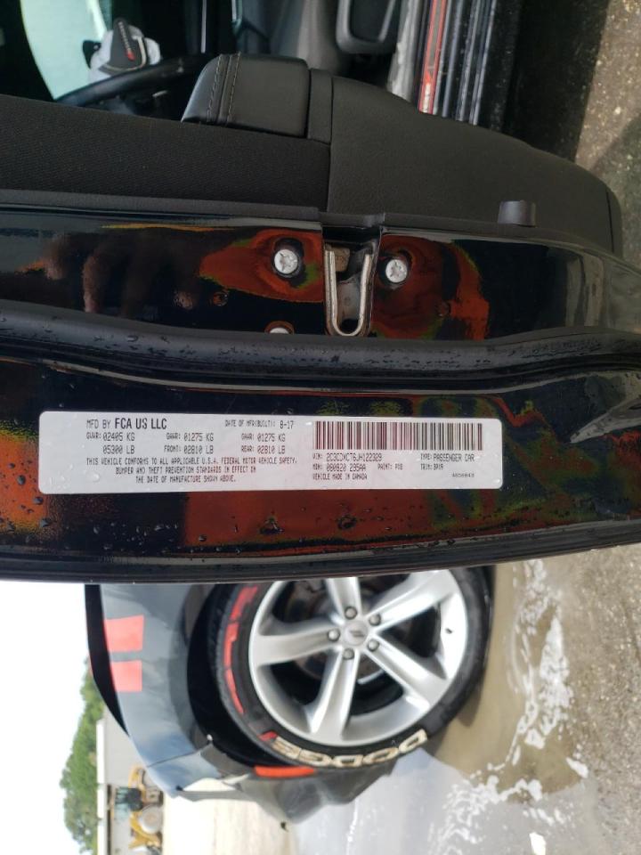 Photo 10 from auction – 2018 DODGE CHARGER R/ with VIN 2C3CDXCT6JH122329