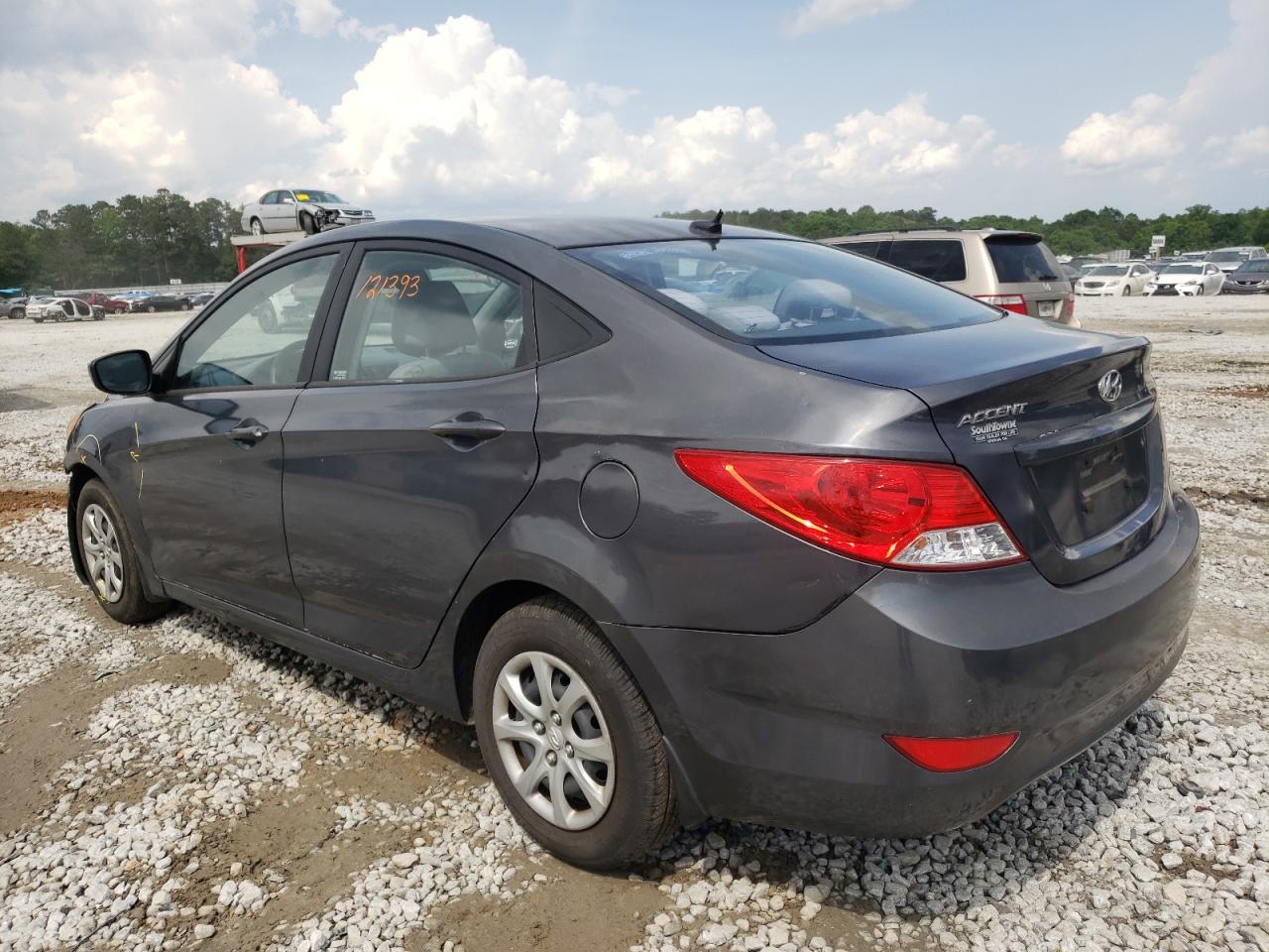 Photo 3 from auction – 2012 HYUNDAI ACCENT GLS with VIN KMHCT4AE2CU198000