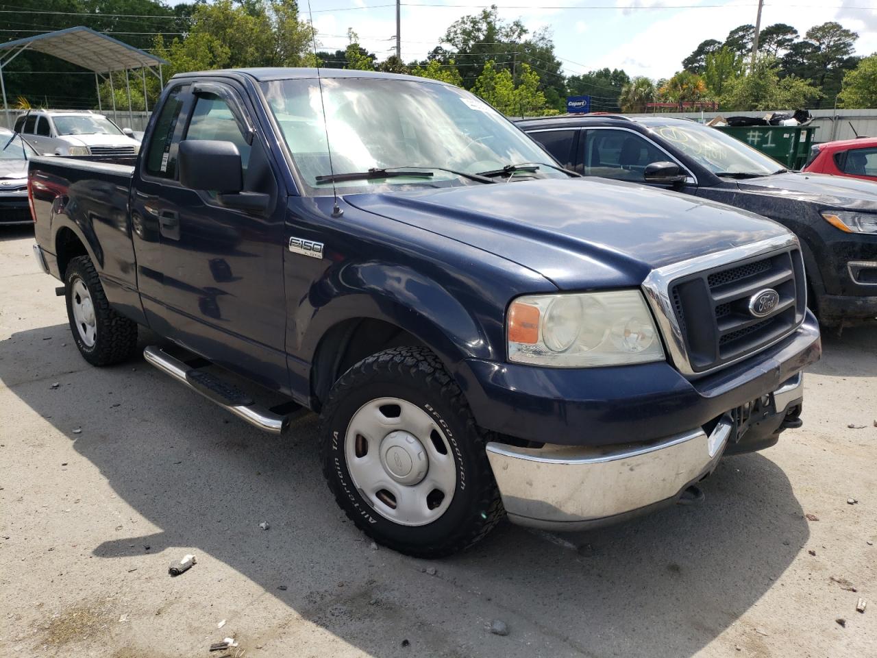FORD F150 2004 with VIN 1FTRF12WX4NC21353 - Photo from auction
