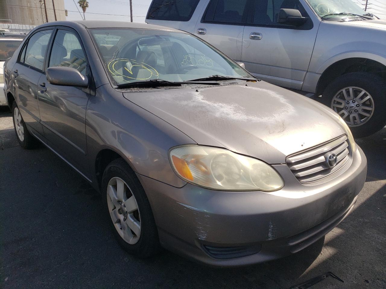 TOYOTA COROLLA CE 2003 with VIN 1NXBR32E43Z019202 - Photo from auction