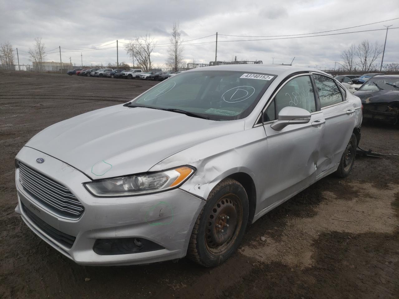 Photo 2 from auction – 2014 FORD FUSION SE with VIN 3FA6P0T95ER342069