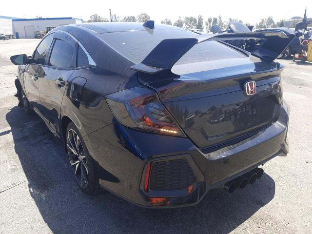 Photo 3 from auction – 2018 HONDA CIVIC SI with VIN 2HGFC1E56JH705184
