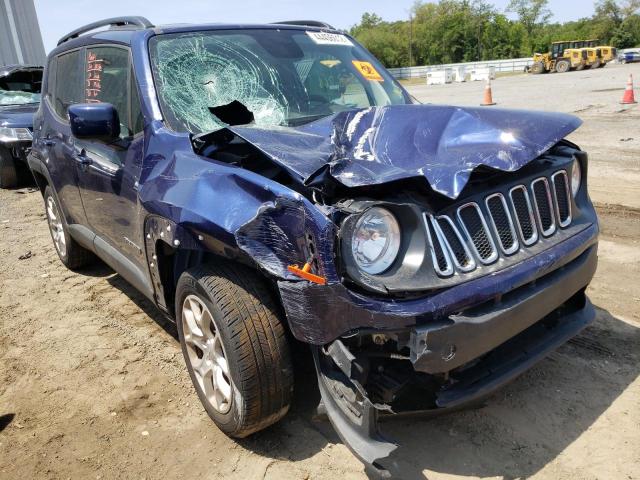 JEEP RENEGADE L 2018 with VIN ZACCJABB6JPJ66420 - Photo from auction