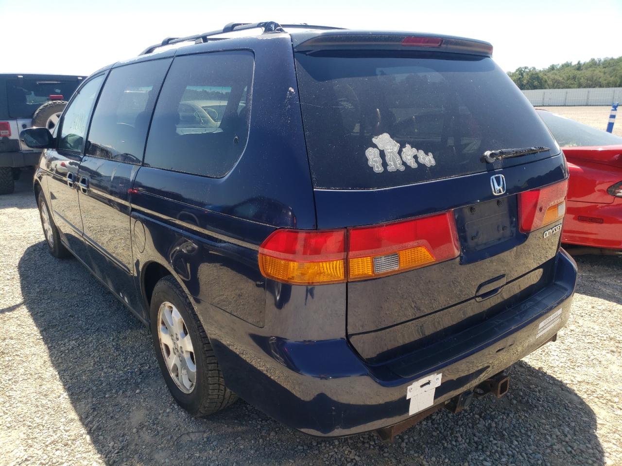 Photo 3 from auction – 2003 HONDA ODYSSEY EX with VIN 5FNRL18933B101353