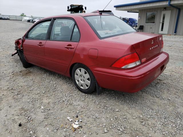 Photo 3 from auction – 2002 MITSUBISHI LANCER ES with VIN JA3AJ26E02U025622