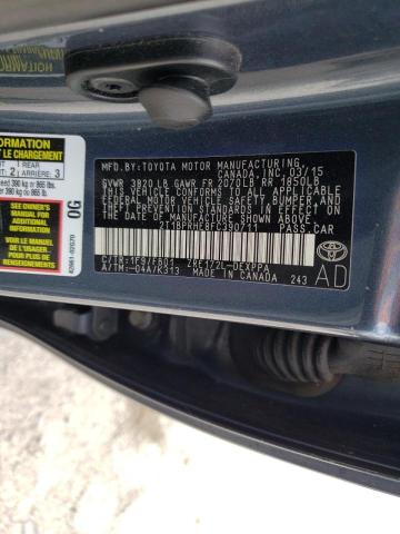 Photo 10 from auction – 2015 TOYOTA COROLLA EC with VIN 2T1BPRHE8FC390711