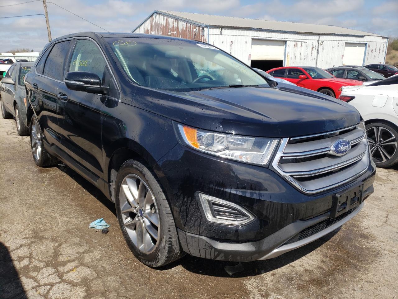 FORD EDGE TITAN 2017 مع رقم تعريف المركبة 2FMPK4K82HBB09391 - صورة من المزاد