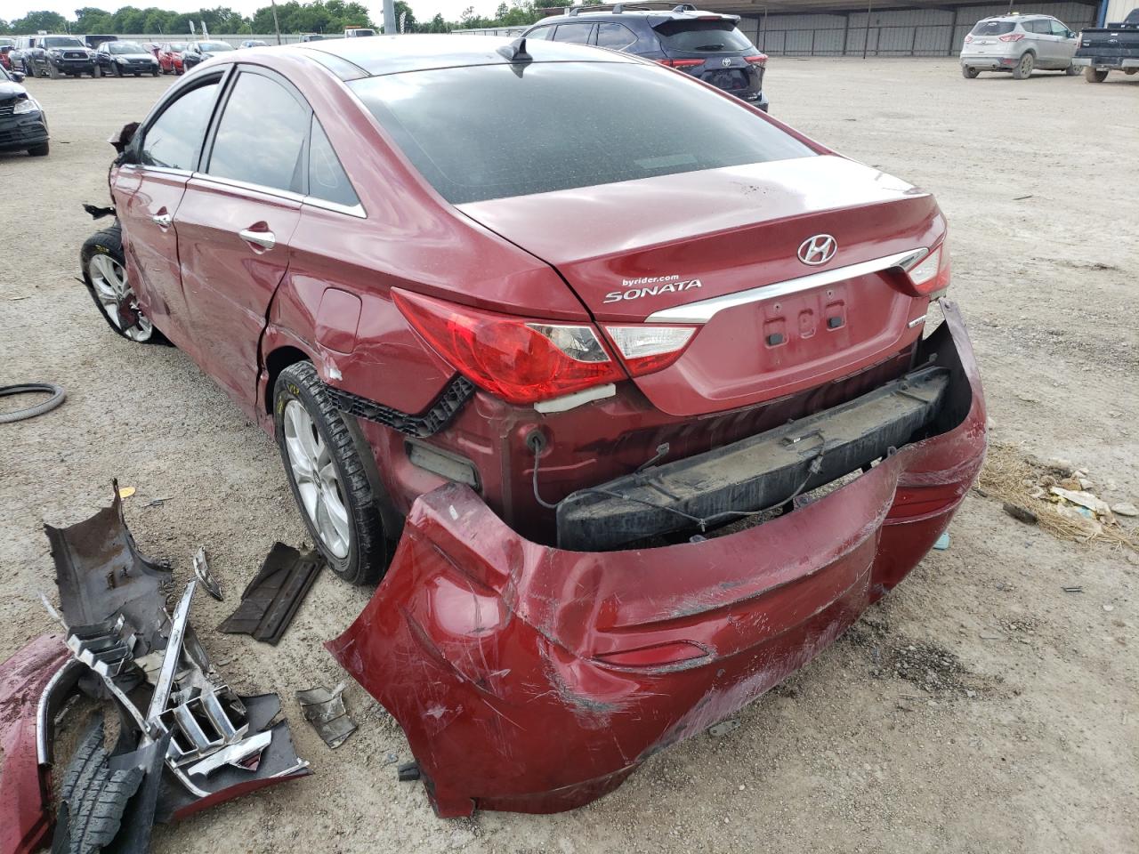 Фото 3 с аукциона – 2012 HYUNDAI SONATA SE с VIN 5NPEC4AC9CH465560