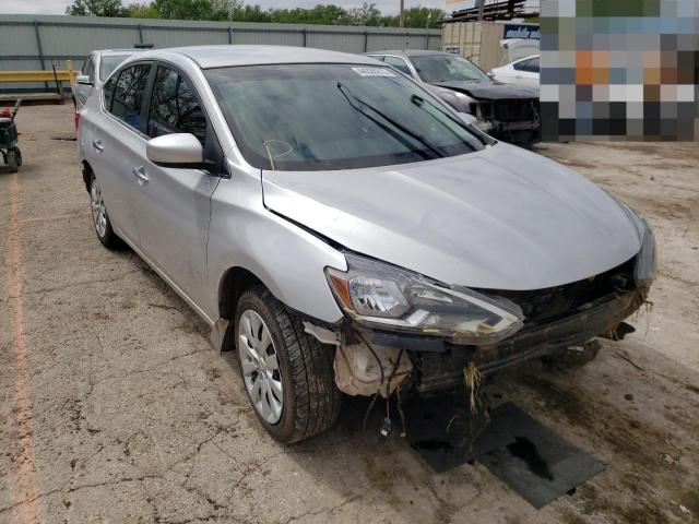 NISSAN SENTRA S 2019 with VIN 3N1AB7AP2KY219427 - Photo from auction