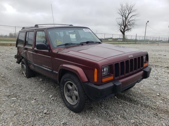 Photo 4 from auction – 2001 JEEP CHEROKEE S with VIN 1J4FF48S01L628639