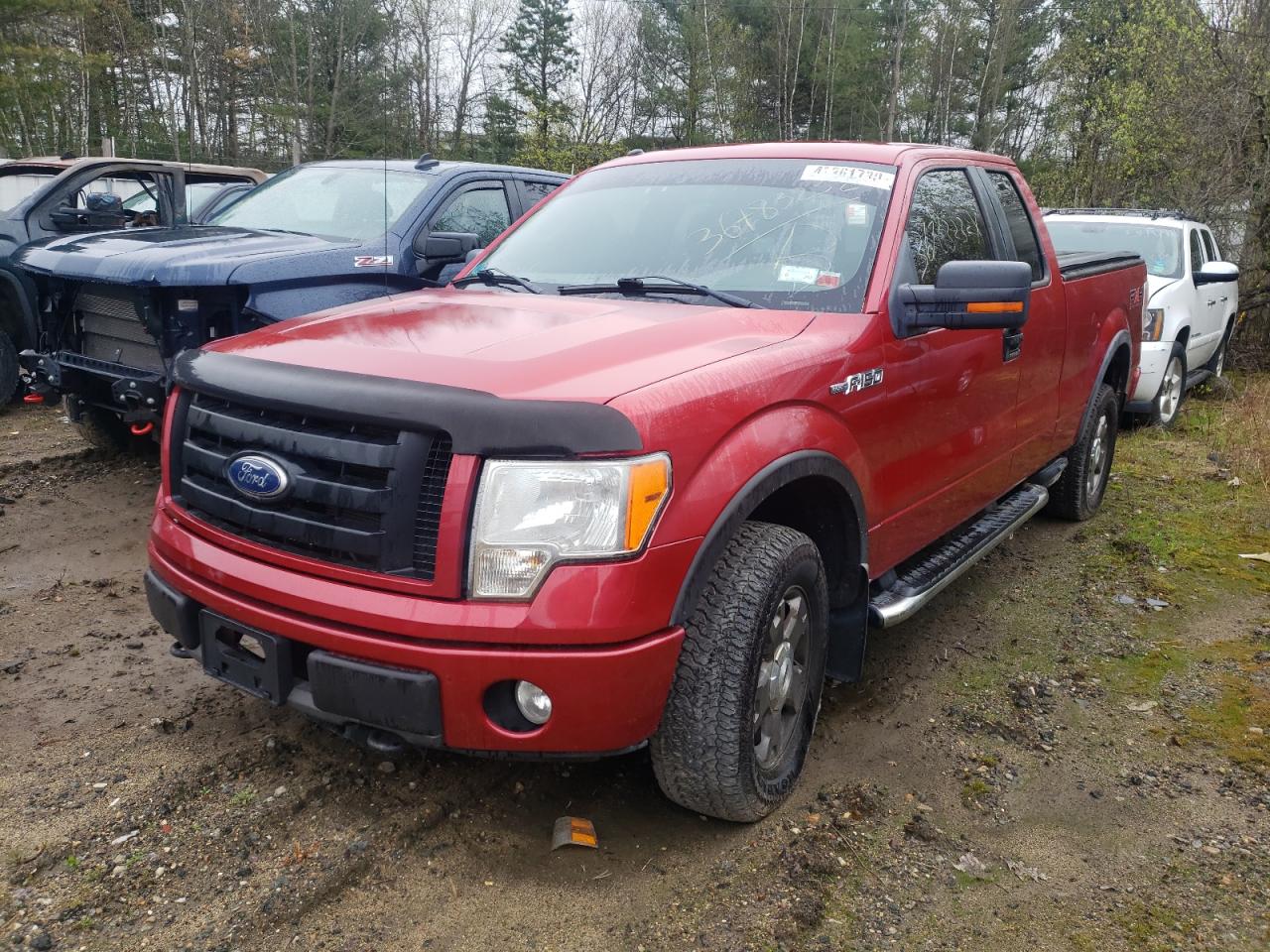 Photo 2 from auction – 2010 FORD F150 SUPER with VIN 1FTFX1EVXAFC06456