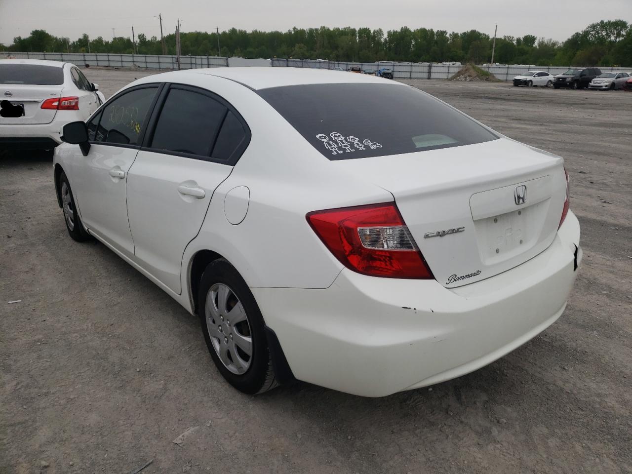 Zdjęcie 3 z aukcji – 2012 HONDA CIVIC LX z VIN 19XFB2F52CE030826