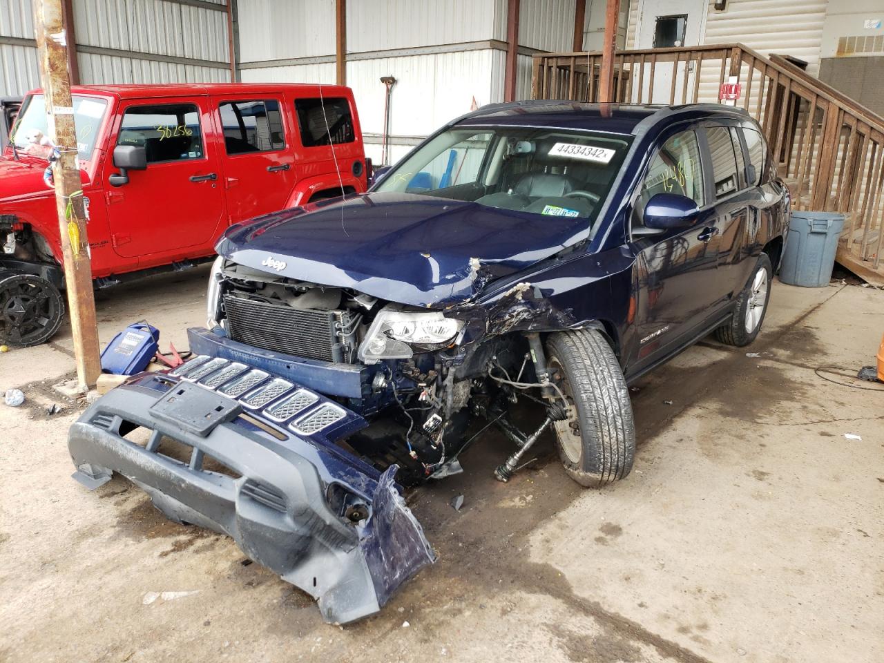 Photo 2 from auction – 2014 JEEP COMPASS LA with VIN 1C4NJDEB9ED528768