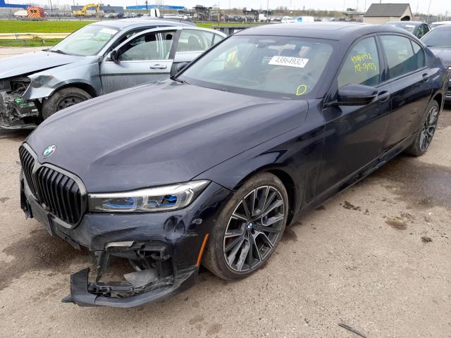 Photo 2 from auction – 2020 BMW 750 XI with VIN WBA7U2C02LBM62219