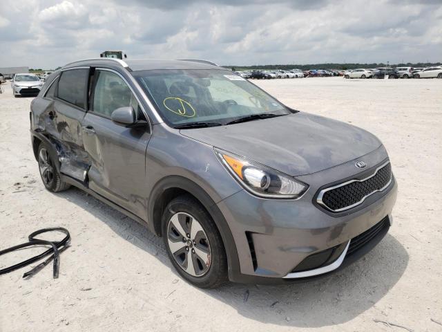 KIA NIRO FE 2018 with VIN KNDCB3LC9J5145038 - Photo from auction