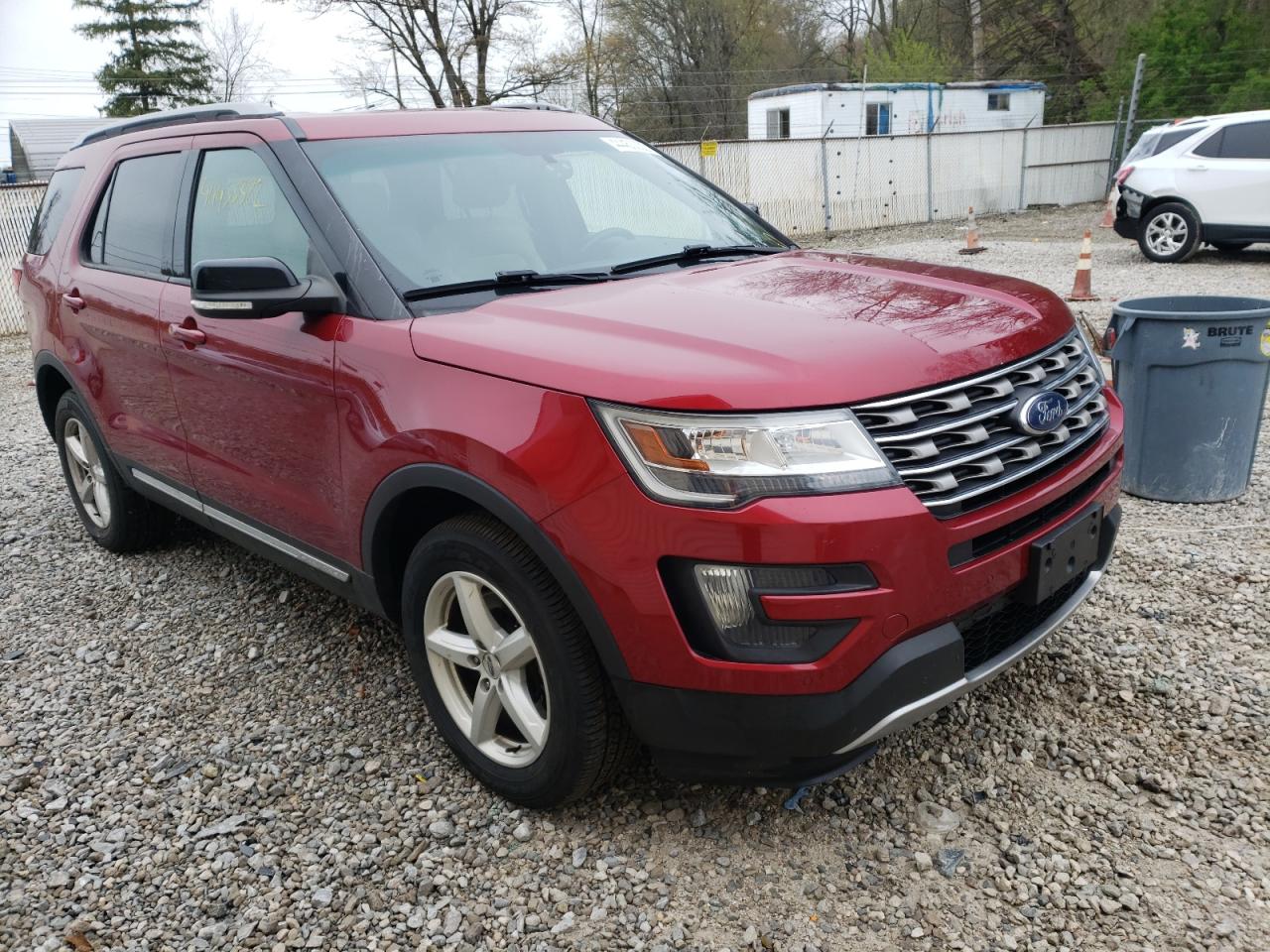 FORD EXPLORER X 2016 with VIN 1FM5K8D87GGB12810 - Photo from auction