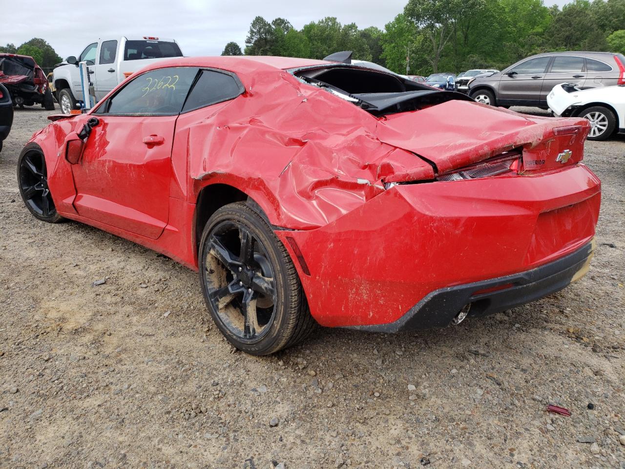 Photo 3 from auction – 2018 CHEVROLET CAMARO LT with VIN 1G1FB1RX0J0153479