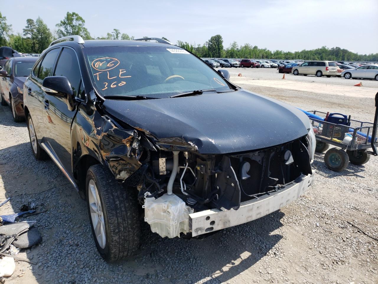Photo 11 from auction – 2012 LEXUS RX 350 with VIN 2T2ZK1BAXCC077543