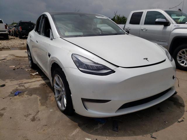 TESLA MODEL Y 2021 with VIN 5YJYGDEE3MF086504 - Photo from auction