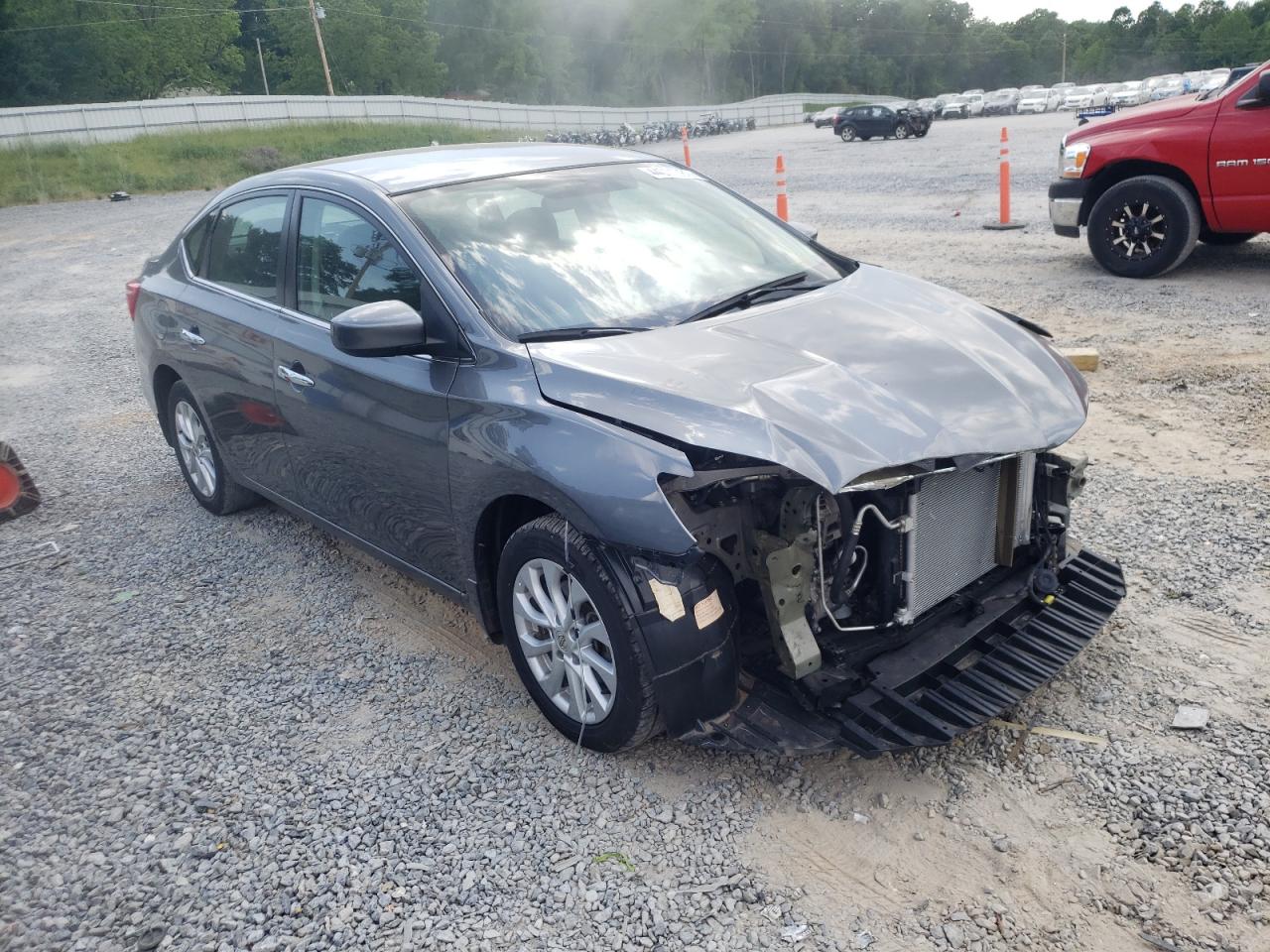 Photo 1 from auction – 2017 NISSAN SENTRA S/S with VIN 3N1AB7AP5HY280053