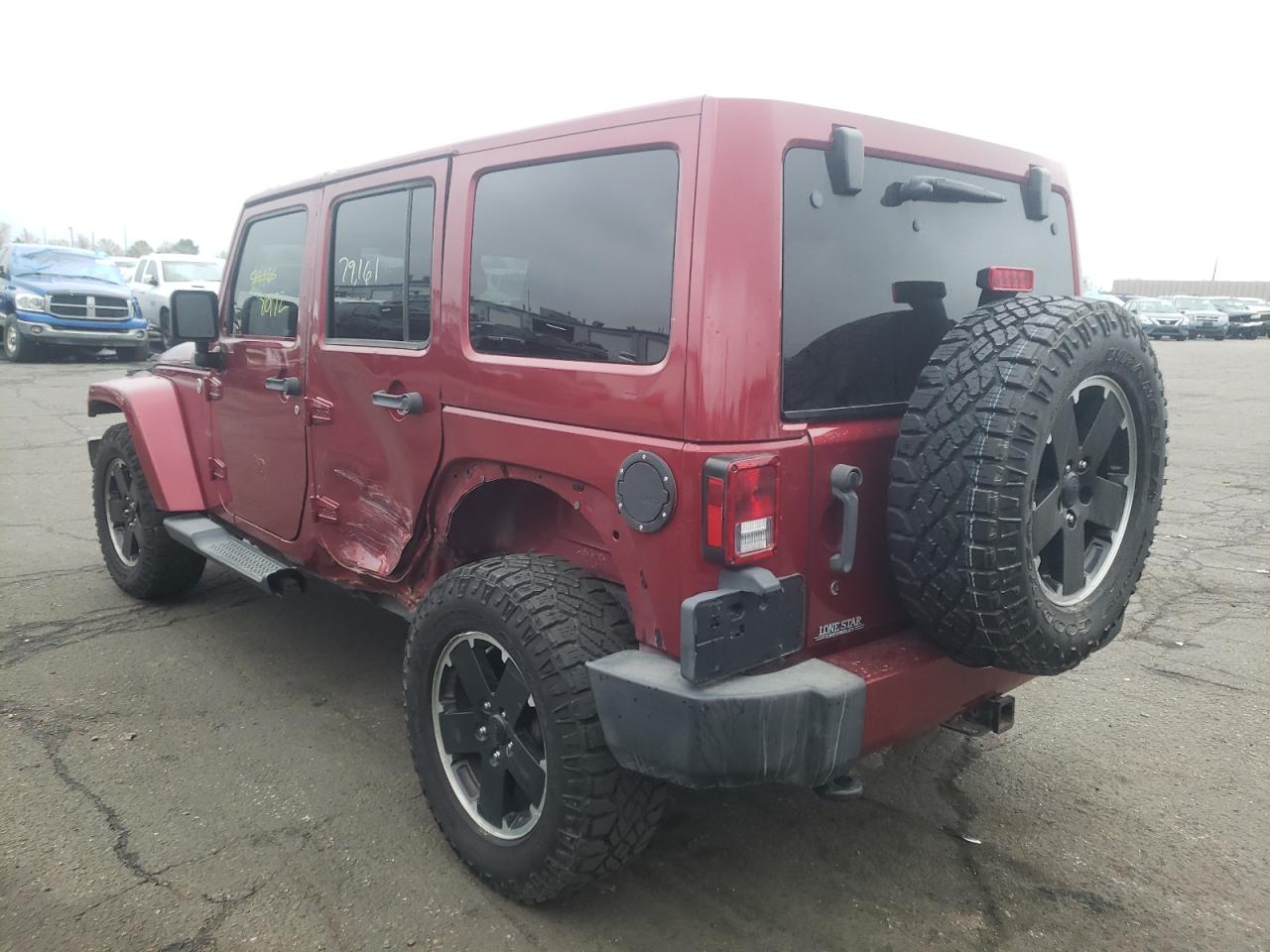 Photo 3 from auction – 2012 JEEP WRANGLER U with VIN 1C4HJWEG9CL255211