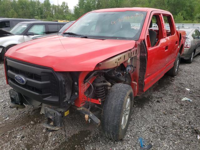 Photo 2 from auction – 2017 FORD F150 SUPER with VIN 1FTEW1EF6HKC10755