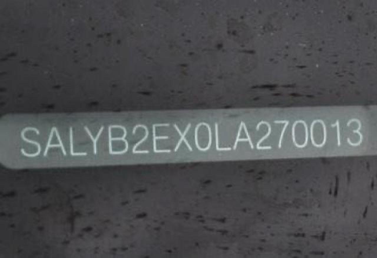 Photo 10 from auction – 2020 LAND ROVER RANGE ROVE with VIN SALYB2EX0LA270013