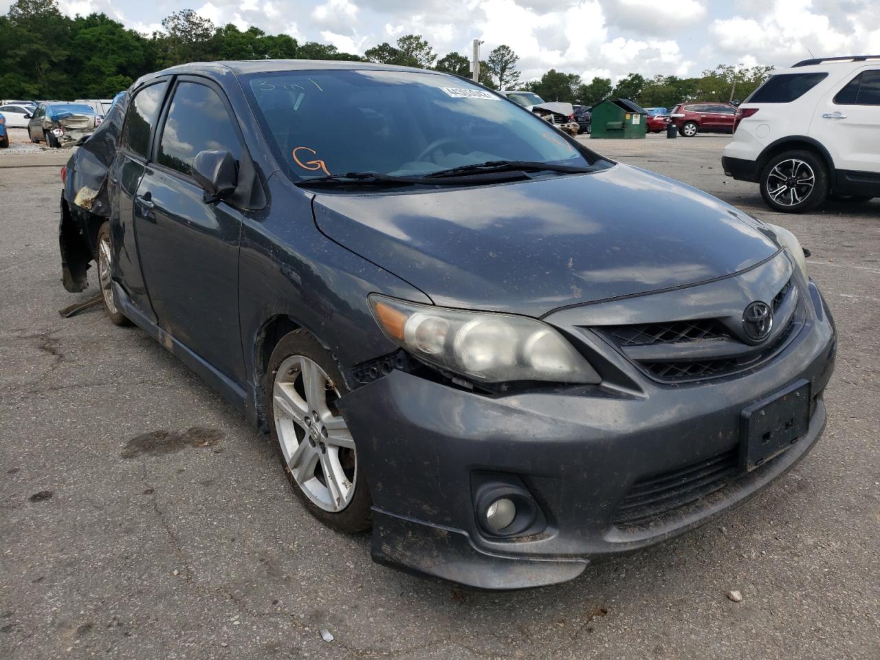 TOYOTA COROLLA S 2013 with VIN 2T1BU4EE3DC050573 - Photo from auction