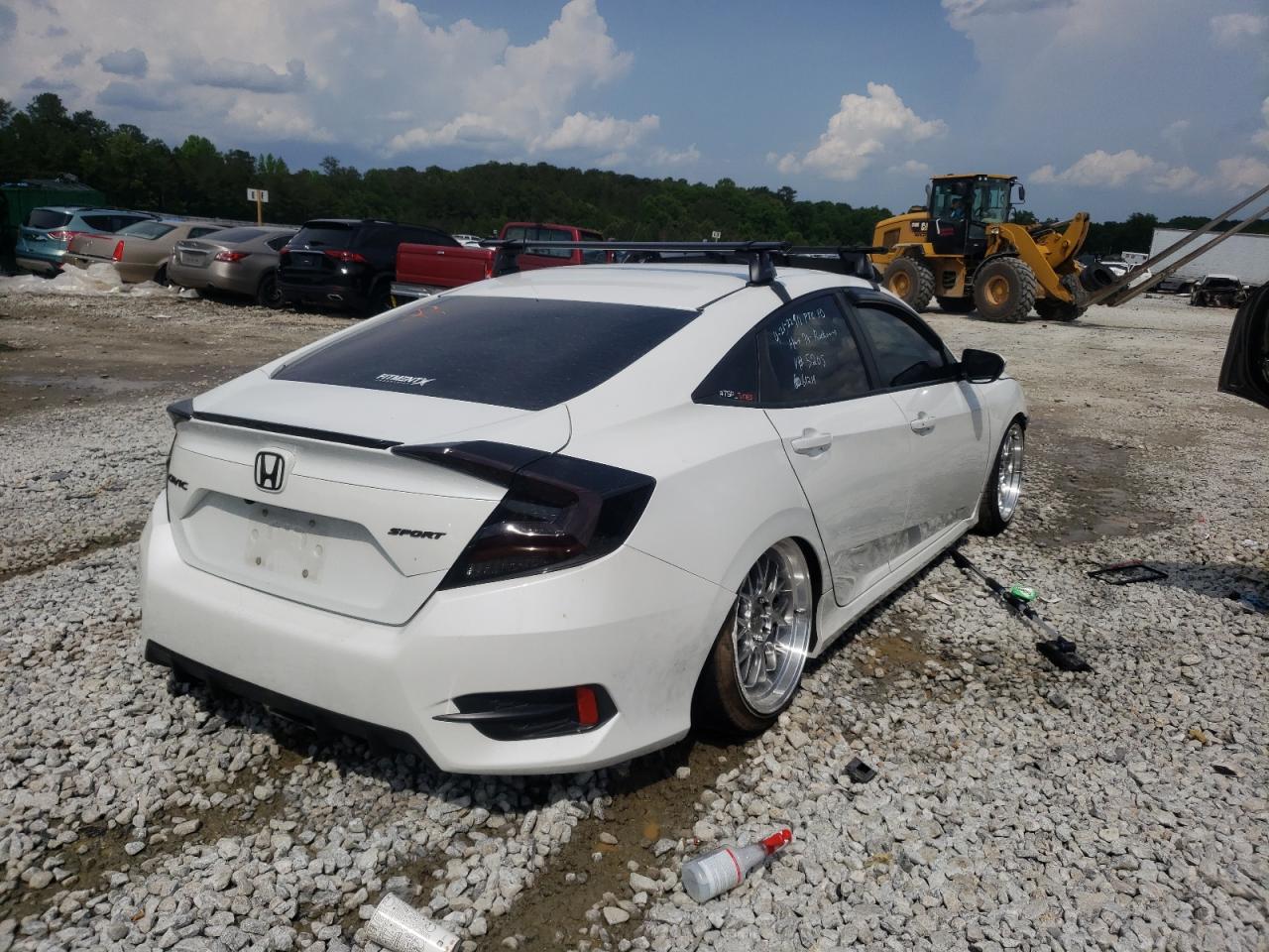 Photo 4 from auction – 2020 HONDA CIVIC with VIN 19XFC2F80LE005205