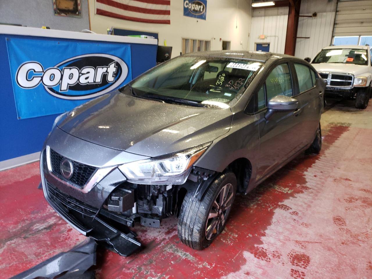 Photo 2 from auction – 2021 NISSAN VERSA SV with VIN 3N1CN8EV5ML834696