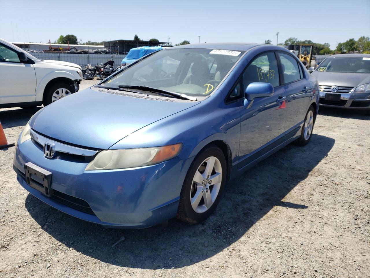 Photo 2 from auction – 2008 HONDA CIVIC EX with VIN 1HGFA16848L079355
