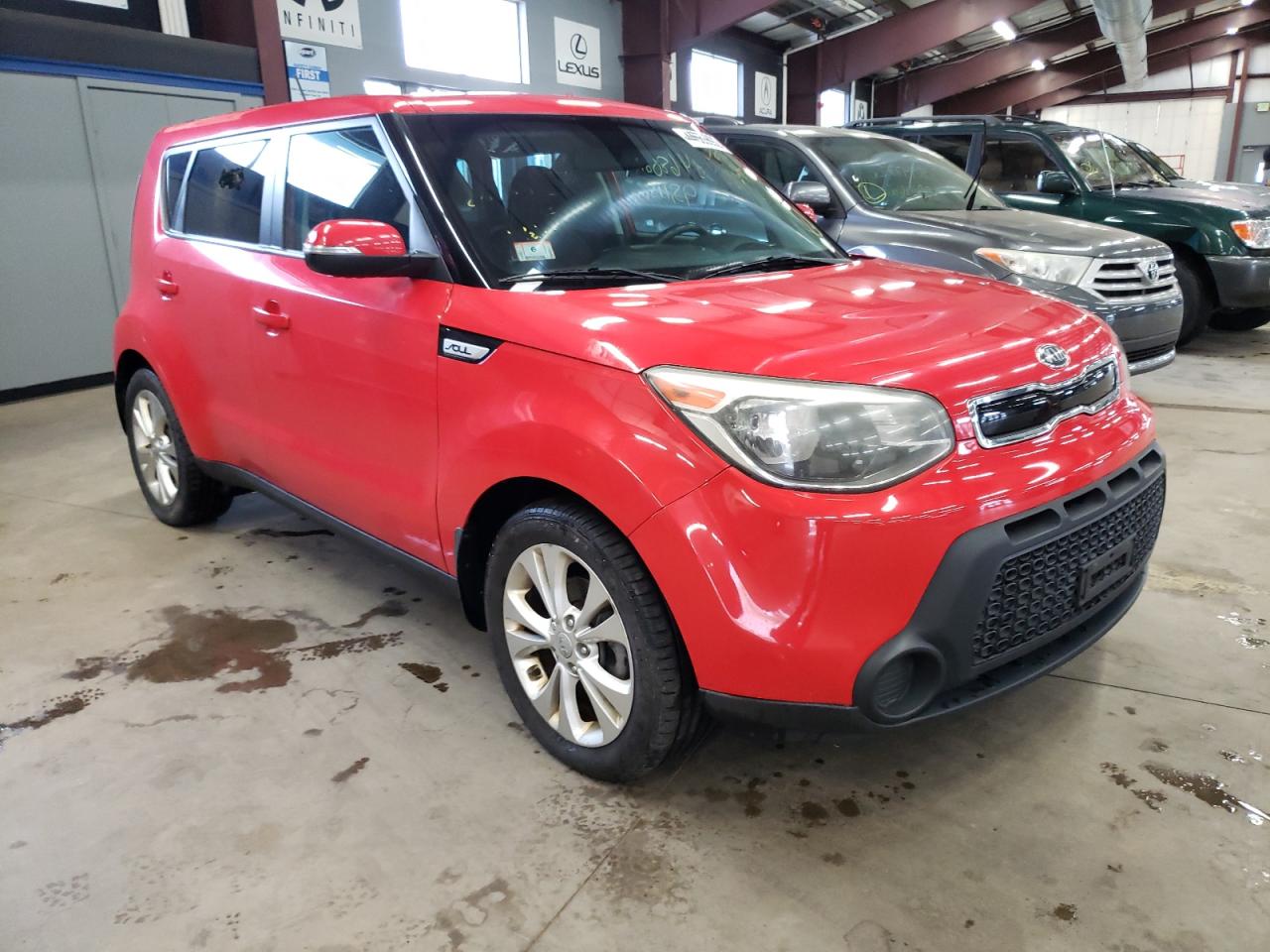 KIA SOUL + 2014 с VIN KNDJP3A55E7721313 - Снимка от търг