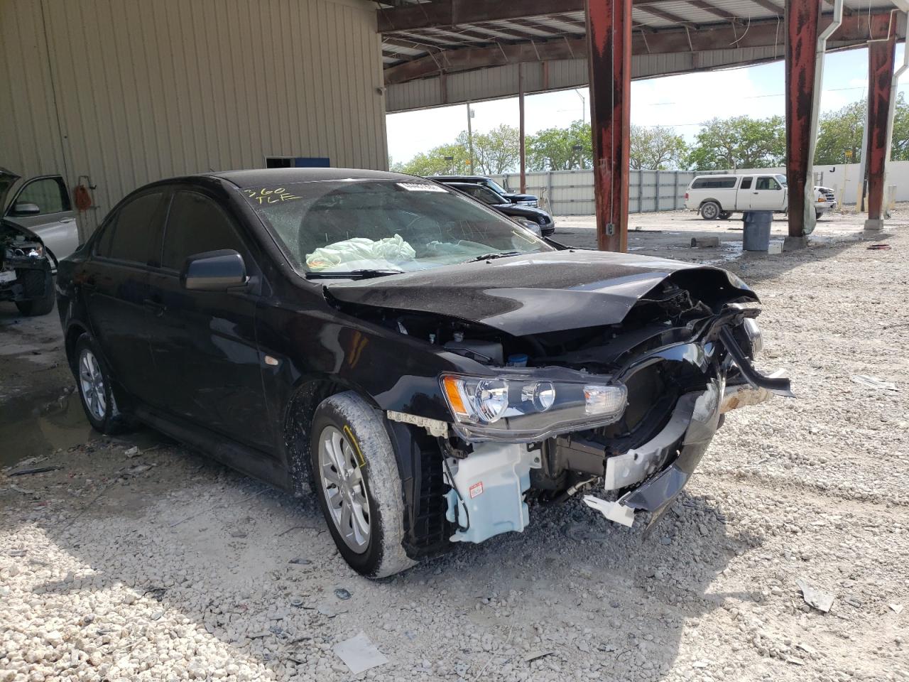 MITSUBISHI LANCER ES/ 2014 with VIN JA32U2FU5EU001646 - Photo from auction