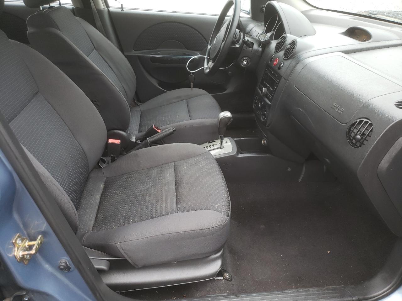 Photo 5 from auction – 2007 CHEVROLET AVEO BASE with VIN KL1TD66697B760658