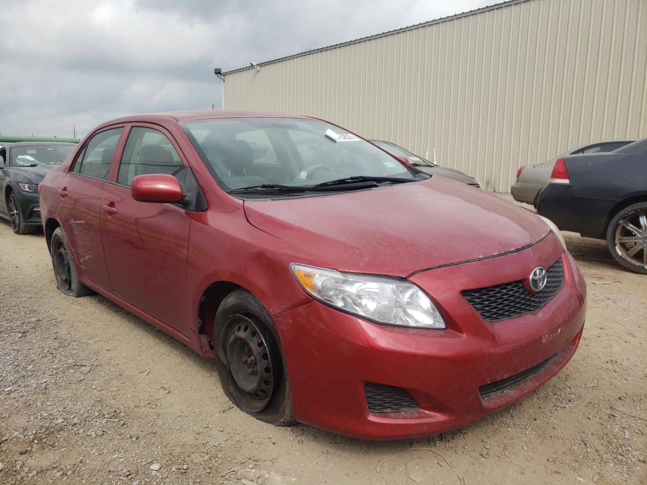 TOYOTA COROLLA BA 2009 with VIN JTDBL40E599071772 - Photo from auction