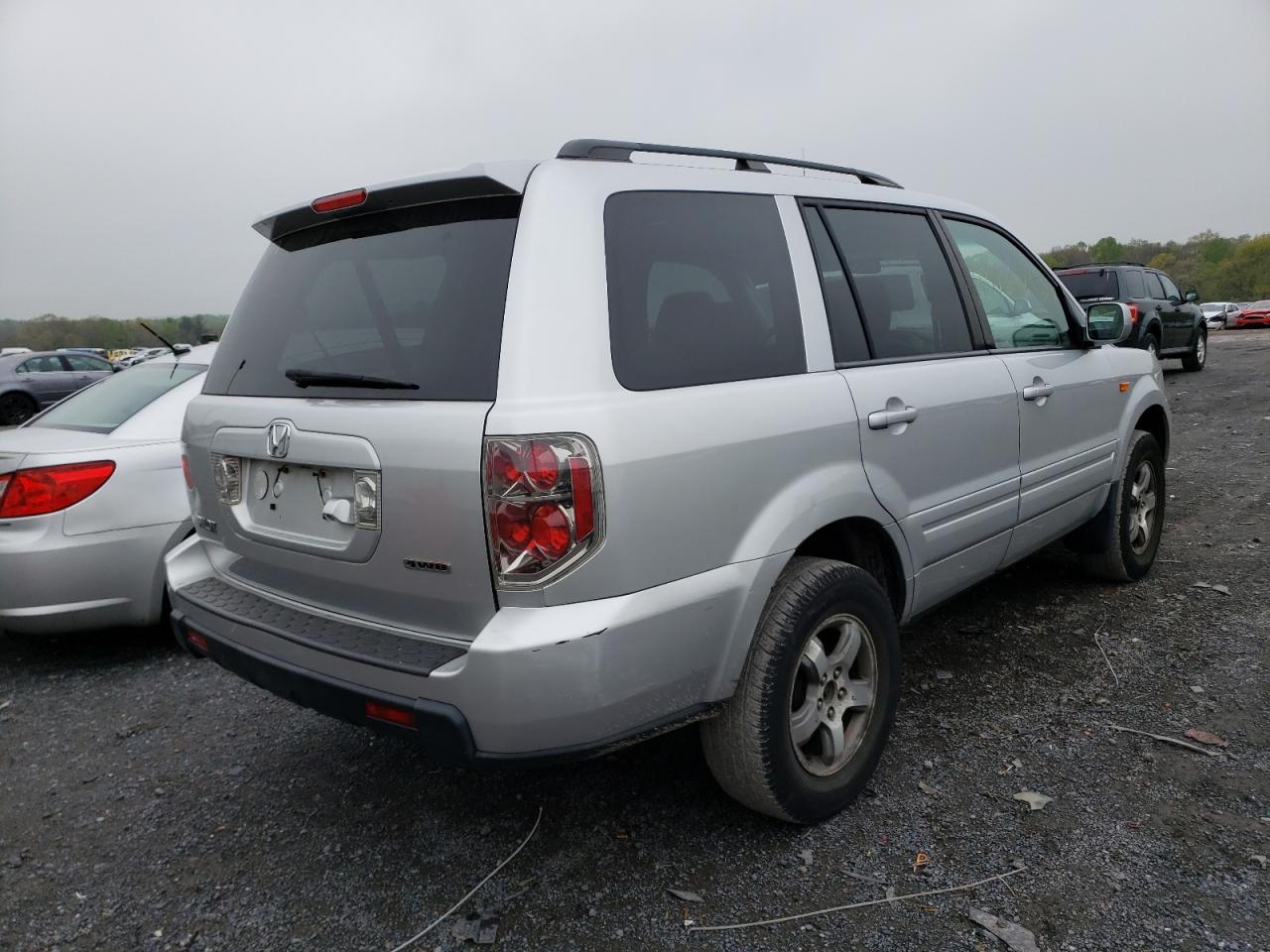Photo 4 from auction – 2008 HONDA PILOT EXL with VIN 5FNYF18798B007616