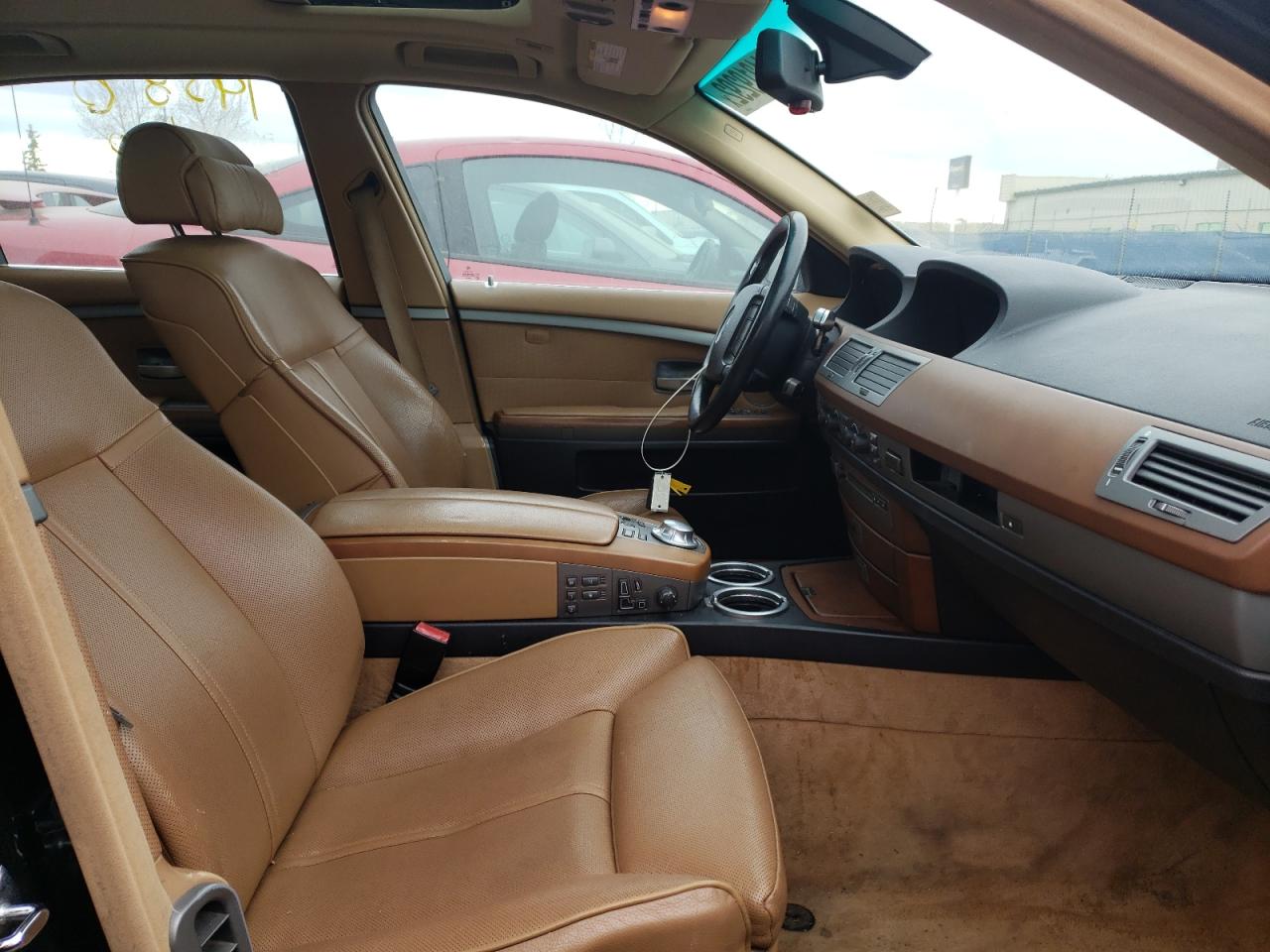 Photo 5 from auction – 2005 BMW 745 LI with VIN WBAGN63575DS55669