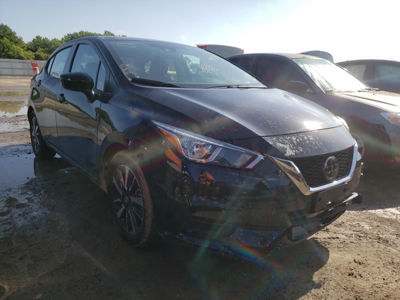 NISSAN VERSA SV 2021 with VIN 3N1CN8EV6ML876729 - Photo from auction