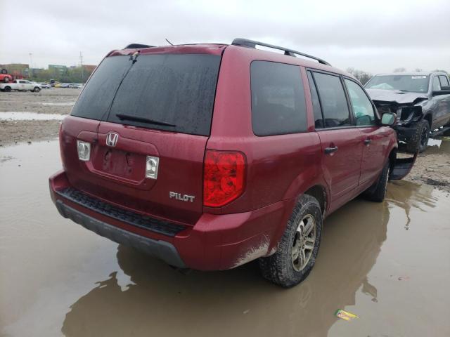 Photo 4 from auction – 2004 HONDA PILOT EX with VIN 5FNYF18414B009098