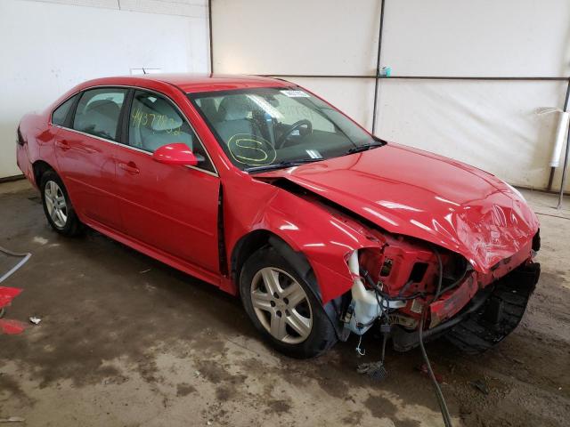 CHEVROLET IMPALA LS 2011 with VIN 2G1WF5EK8B1319680 - Photo from auction