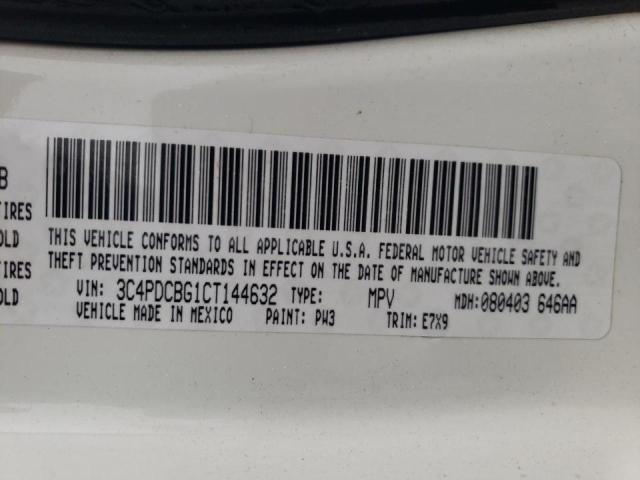 Photo 10 from auction – 2012 DODGE JOURNEY SX with VIN 3C4PDCBG1CT144632
