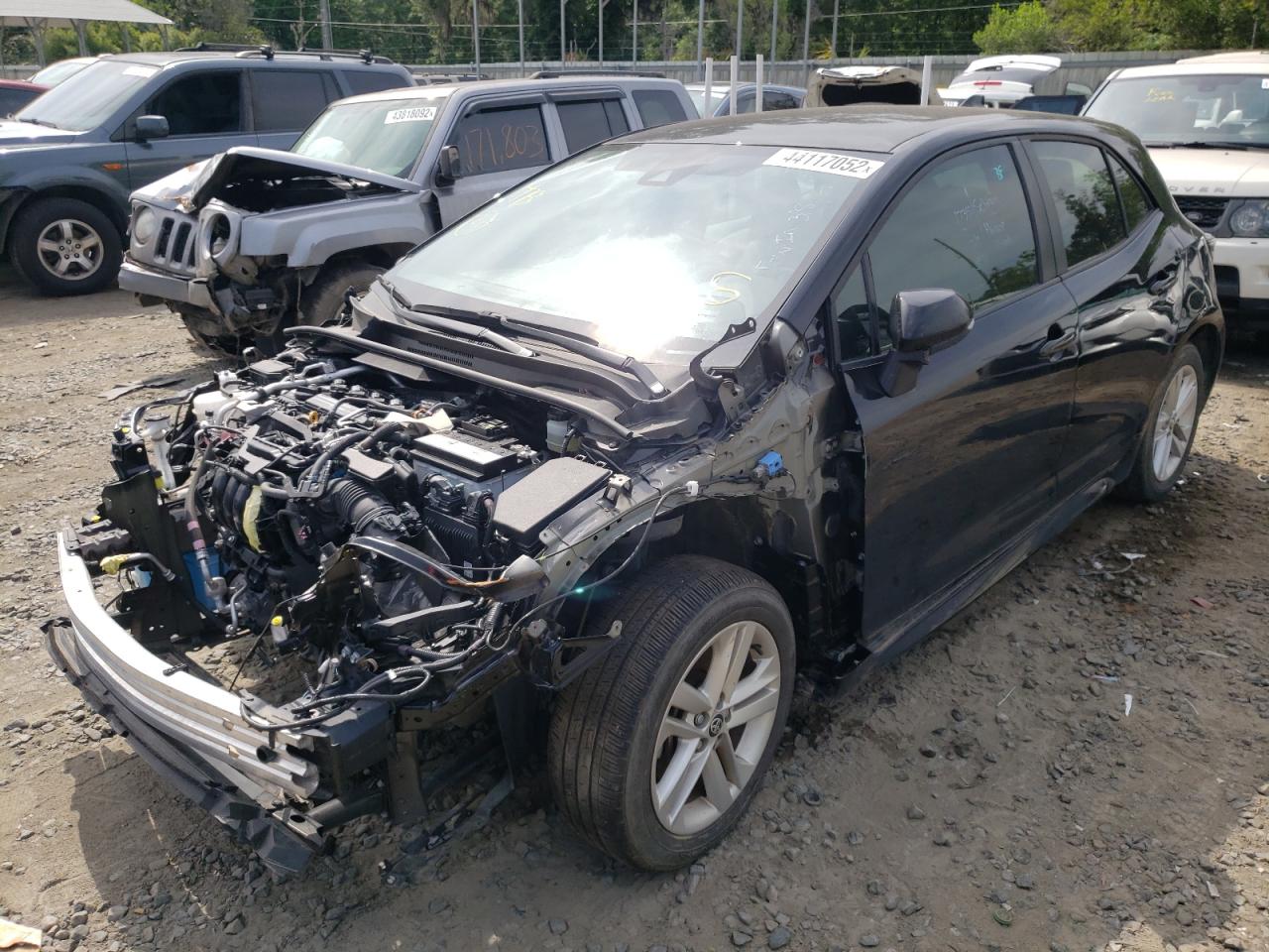 Photo 2 from auction – 2020 TOYOTA COROLLA SE with VIN JTND4RBEXL3097922