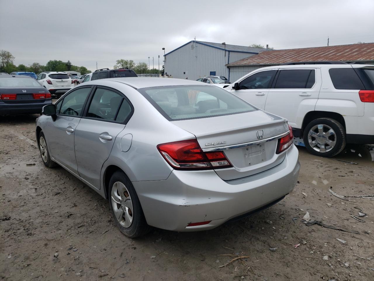 Photo 3 from auction – 2013 HONDA CIVIC LX with VIN 19XFB2F52DE078778