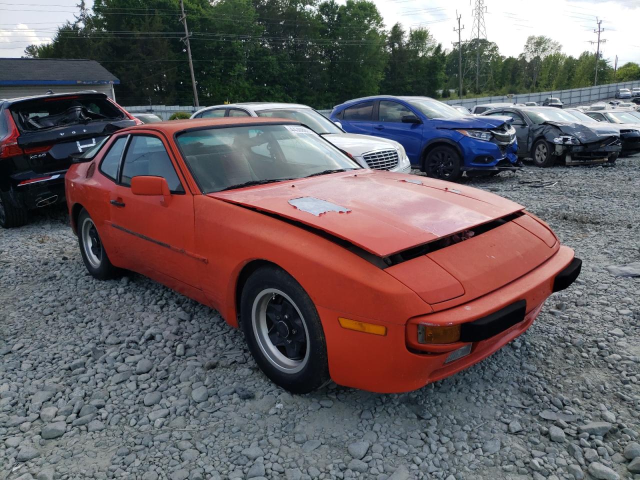 PORSCHE 944 1983 with VIN WP0AA0943DN460012 - Photo from auction